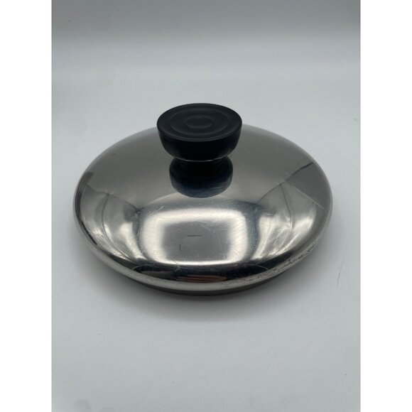 VTG 1801 Revereware 1 QT Sauce Pan Stainless Bottom w/Lid - 86d - Picture 7 of 8